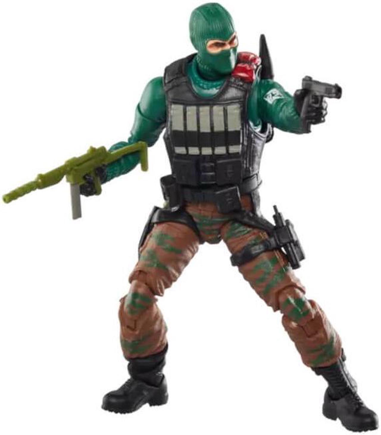 Alt view image 4 of 7 - Hasbro F9869 6 inch G.I. Joe Classified Series Retro Cardback Beach Head Action Figure