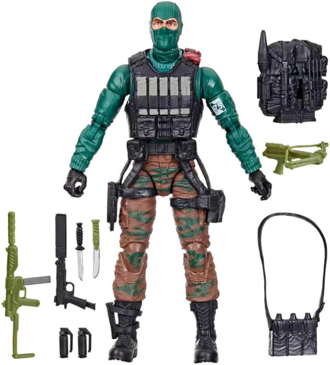 Alt view image 3 of 7 - Hasbro F9869 6 inch G.I. Joe Classified Series Retro Cardback Beach Head Action Figure