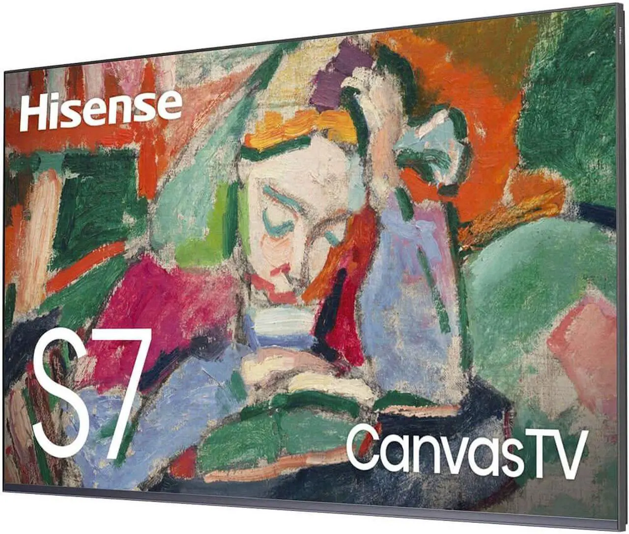 Alt view image 2 of 6 - Hisense 65S7N 65 inch Class S7 4K QLED Smart CanvasTV Google TV