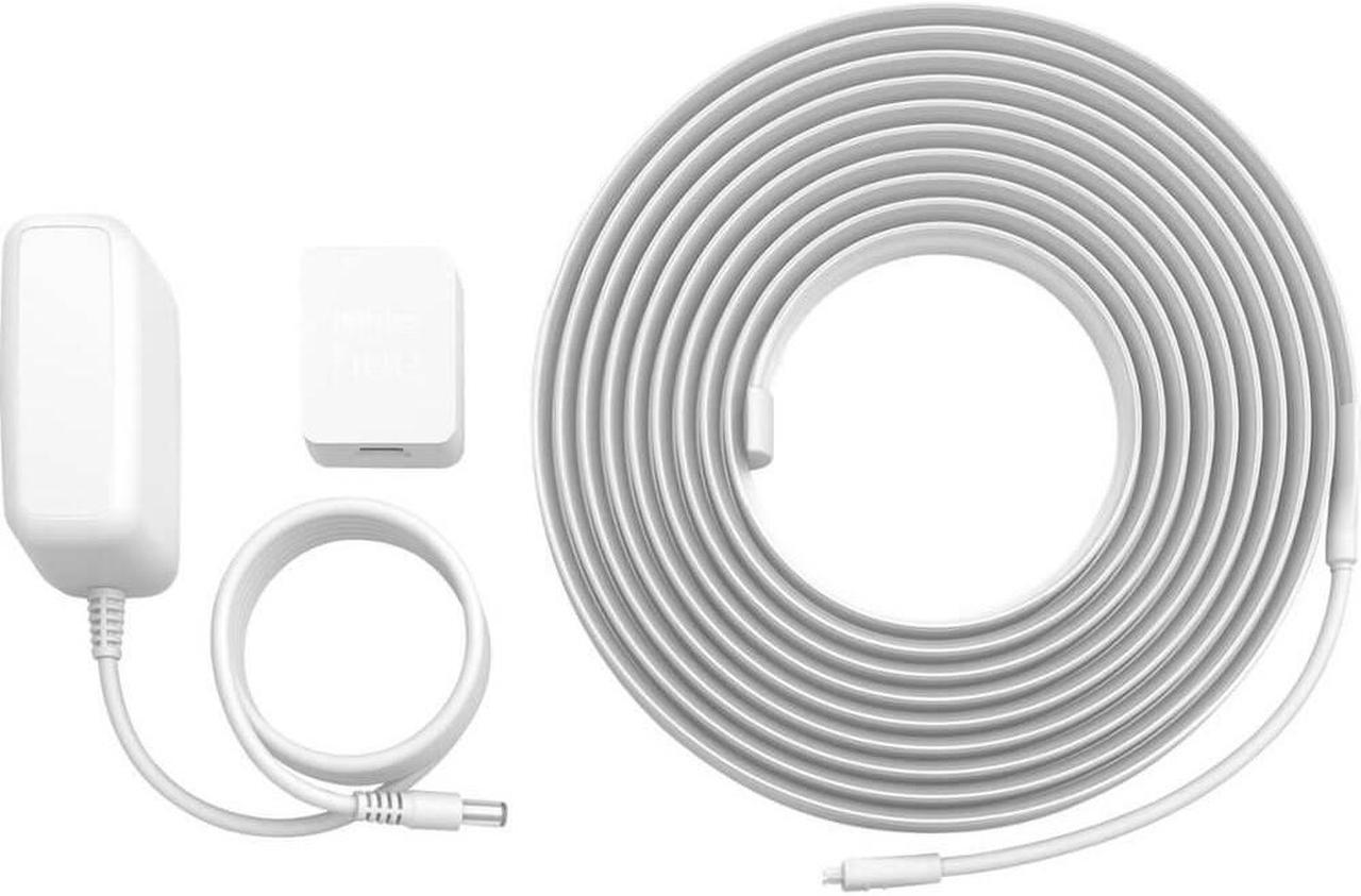 Alt view image 3 of 7 - Hue 589903 Solo White and Color Ambiance Lightstrip - 16.4 Ft