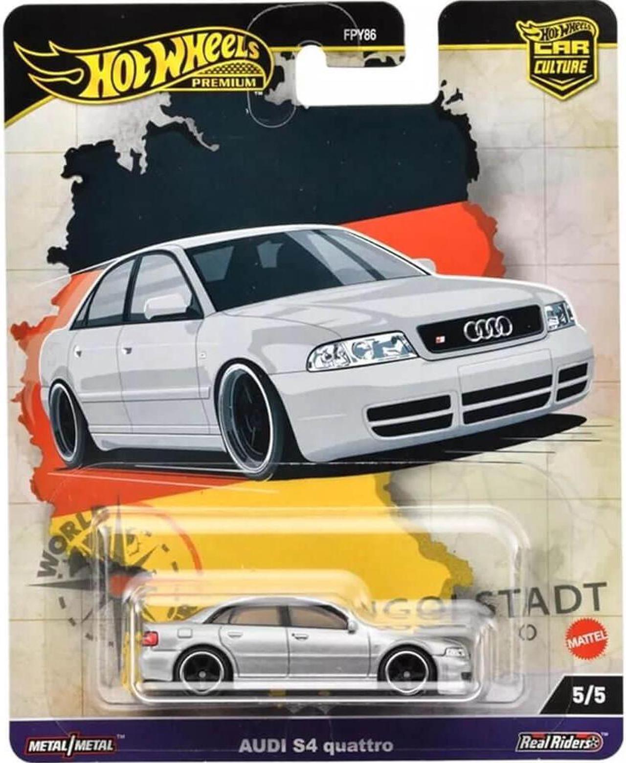 Main image of Mattel HRV81 Hot Wheels Car Culture World Tour - Audio S4 Quattro