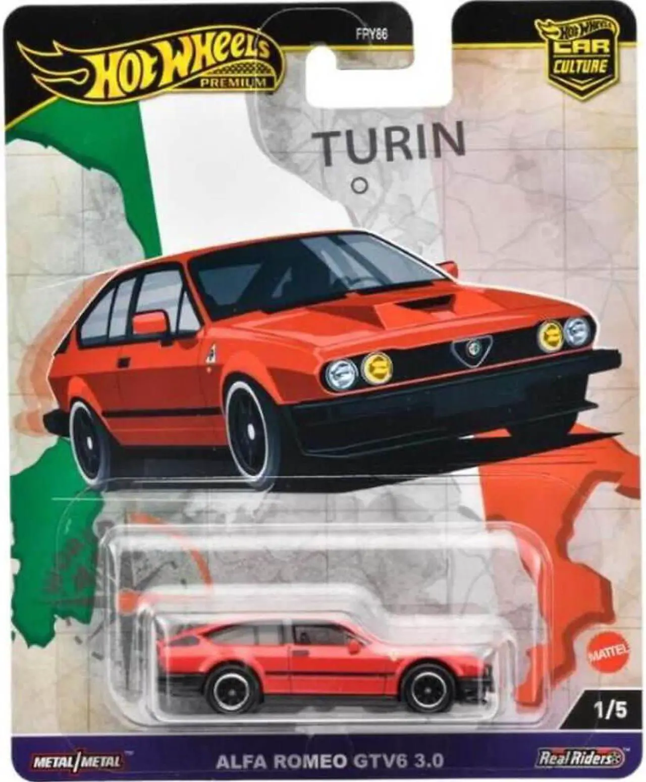 Main image of Mattel HRV80 Hot Wheels Car Culture World Tour - Alfa Romeo GTV 3.0