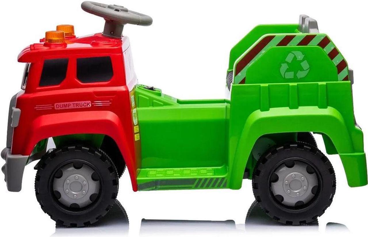 Alt view image 2 of 7 - Freddo Dump Truck 1 Seater Ride-On Vehicle