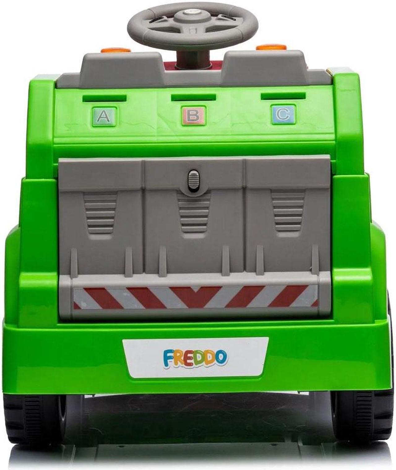 Alt view image 3 of 7 - Freddo Dump Truck 1 Seater Ride-On Vehicle