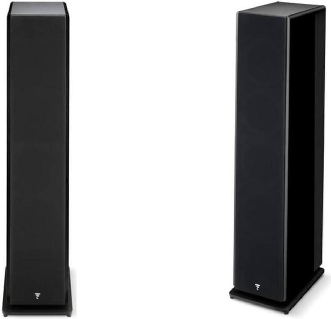Alt view image 3 of 6 - Focal VESTIAN3BLK Vestia No. 3 3-Way Floorstanding Speaker (Each) - High Gloss Black