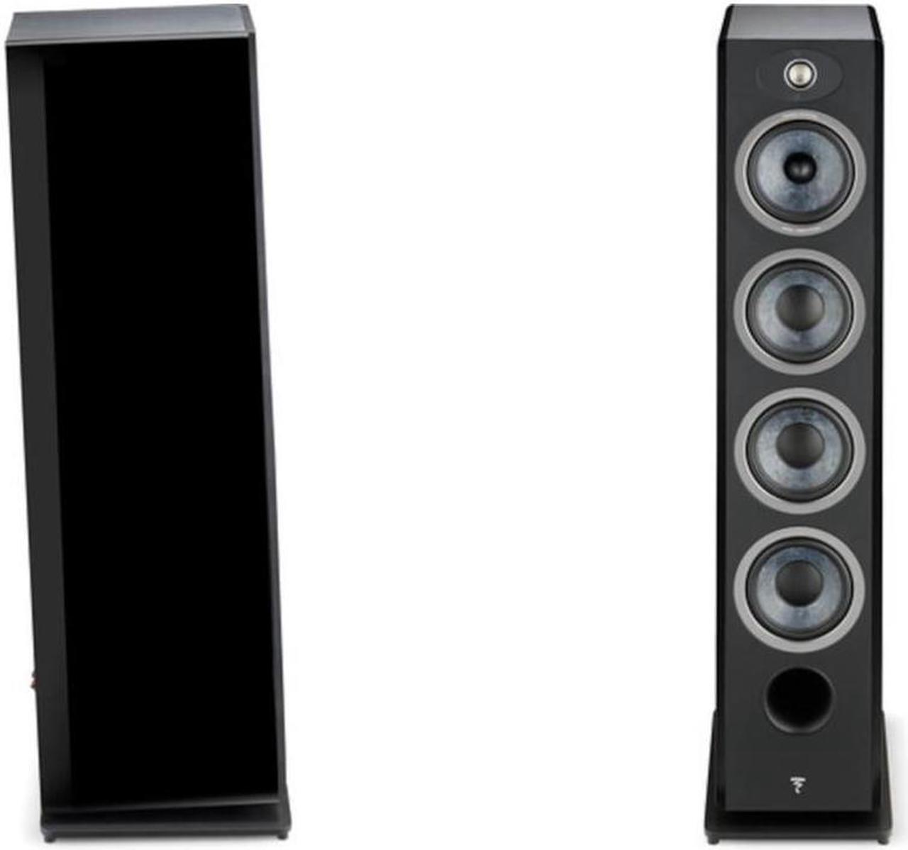 Alt view image 4 of 6 - Focal VESTIAN3BLK Vestia No. 3 3-Way Floorstanding Speaker (Each) - High Gloss Black