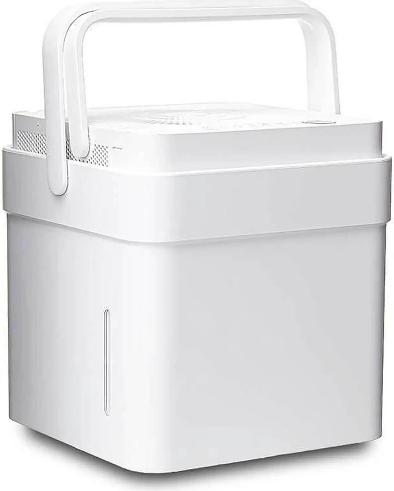 Alt view image 2 of 6 - Midea MAD50S1QWT 50 Pint Cube Dehumidifier - White