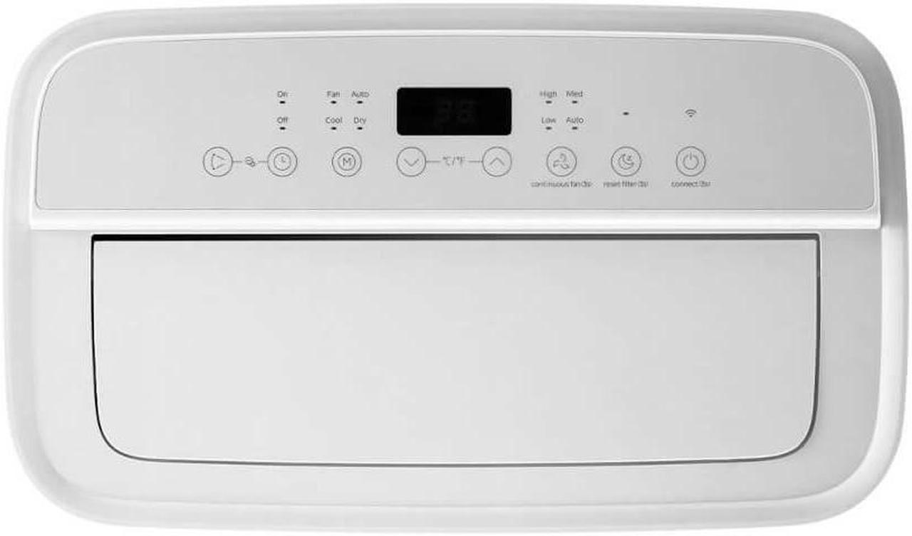 Alt view image 7 of 7 - Midea MAP08S1XWTS 8,000 BTU DOE/12,000 BTU Ashrae Smartcool Portable AC