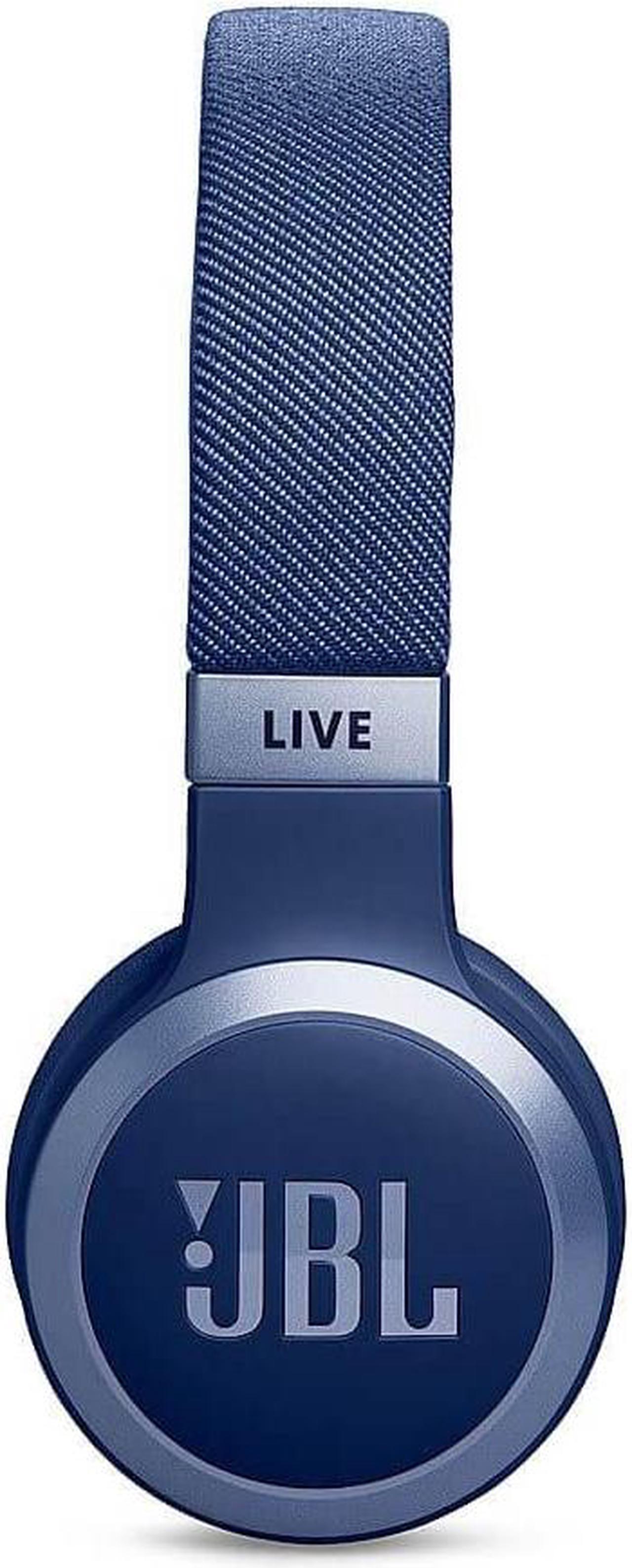 Alt view image 3 of 13 - JBL LIVE670NCBLU Live 670NC On-Ear Headphones - Blue