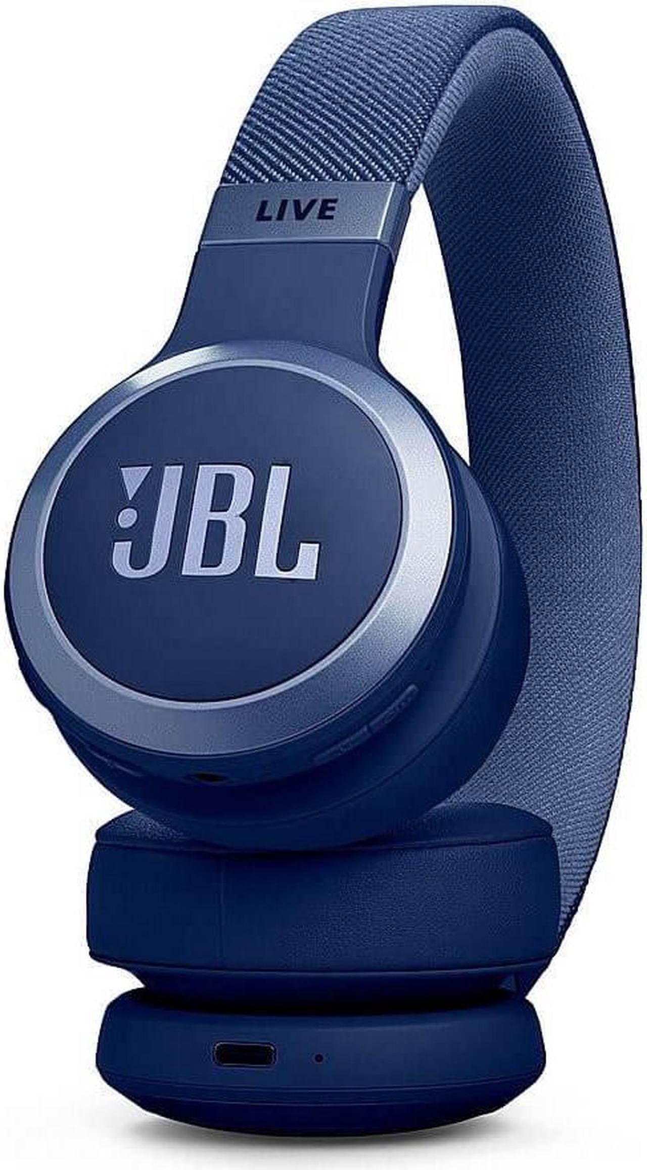 Alt view image 4 of 13 - JBL LIVE670NCBLU Live 670NC On-Ear Headphones - Blue