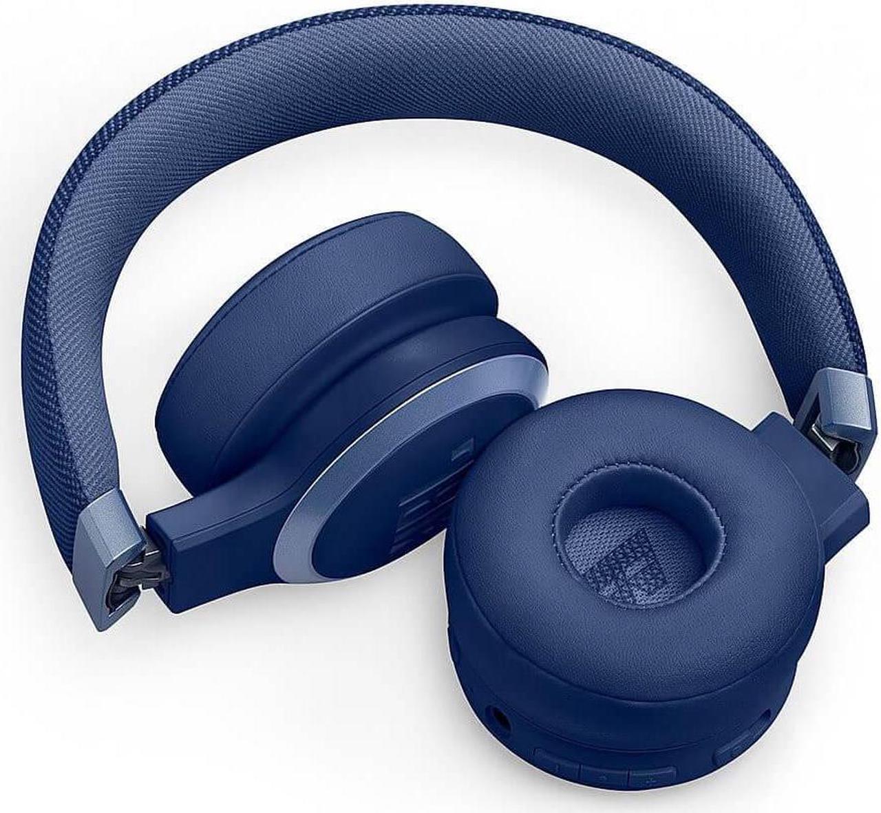 Alt view image 5 of 13 - JBL LIVE670NCBLU Live 670NC On-Ear Headphones - Blue