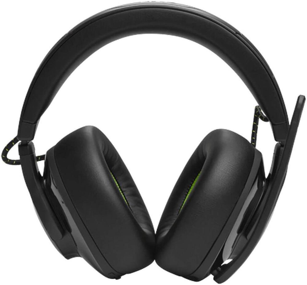 Alt view image 2 of 14 - JBL JBLQ910XWLBLKGRNAM Quantum 910X Wireless Gaming Headset for Xbox - Over-Ear - 32 Ohms - Active Noise Cancellation - Bluetooth 5.2 - USB-C - Black/Green
