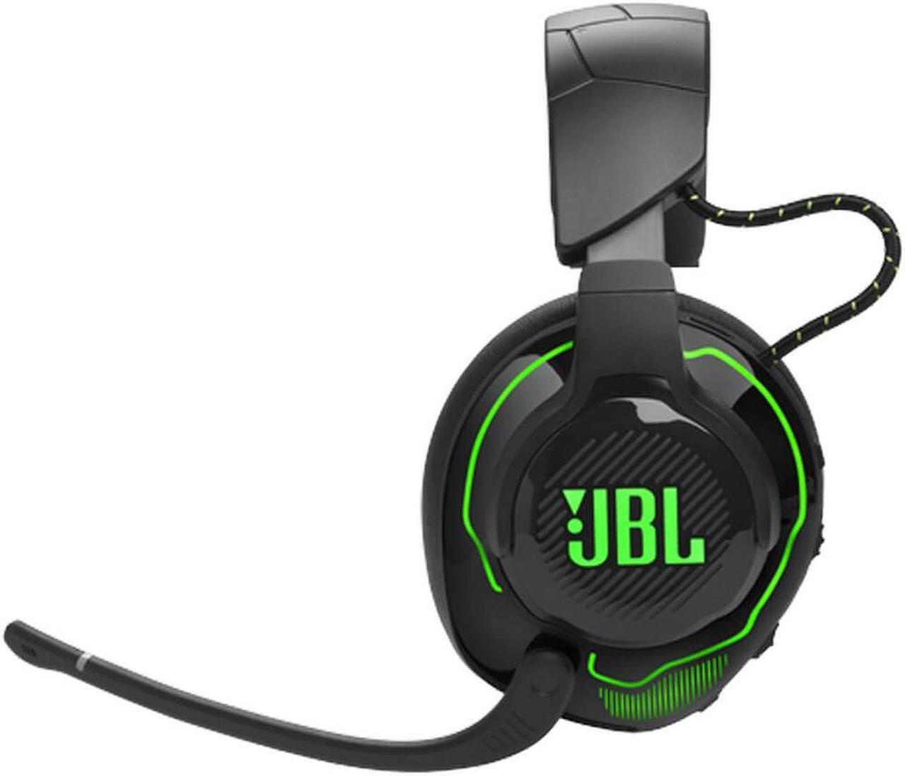 Alt view image 4 of 14 - JBL JBLQ910XWLBLKGRNAM Quantum 910X Wireless Gaming Headset for Xbox - Over-Ear - 32 Ohms - Active Noise Cancellation - Bluetooth 5.2 - USB-C - Black/Green