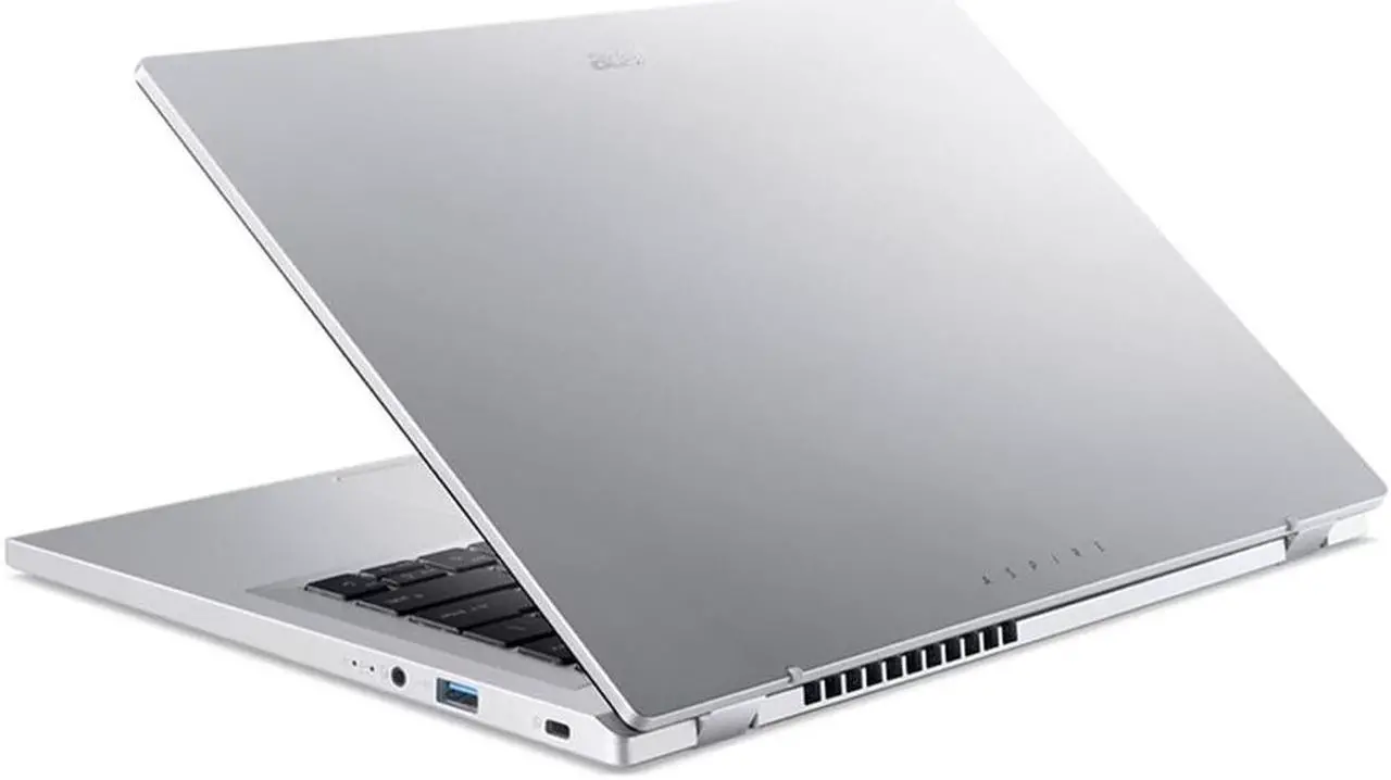 Alt view image 4 of 7 - Acer 14 inch Aspire 3 Laptop - Intel Core i3-N305 - 8GB/128GB - Silver