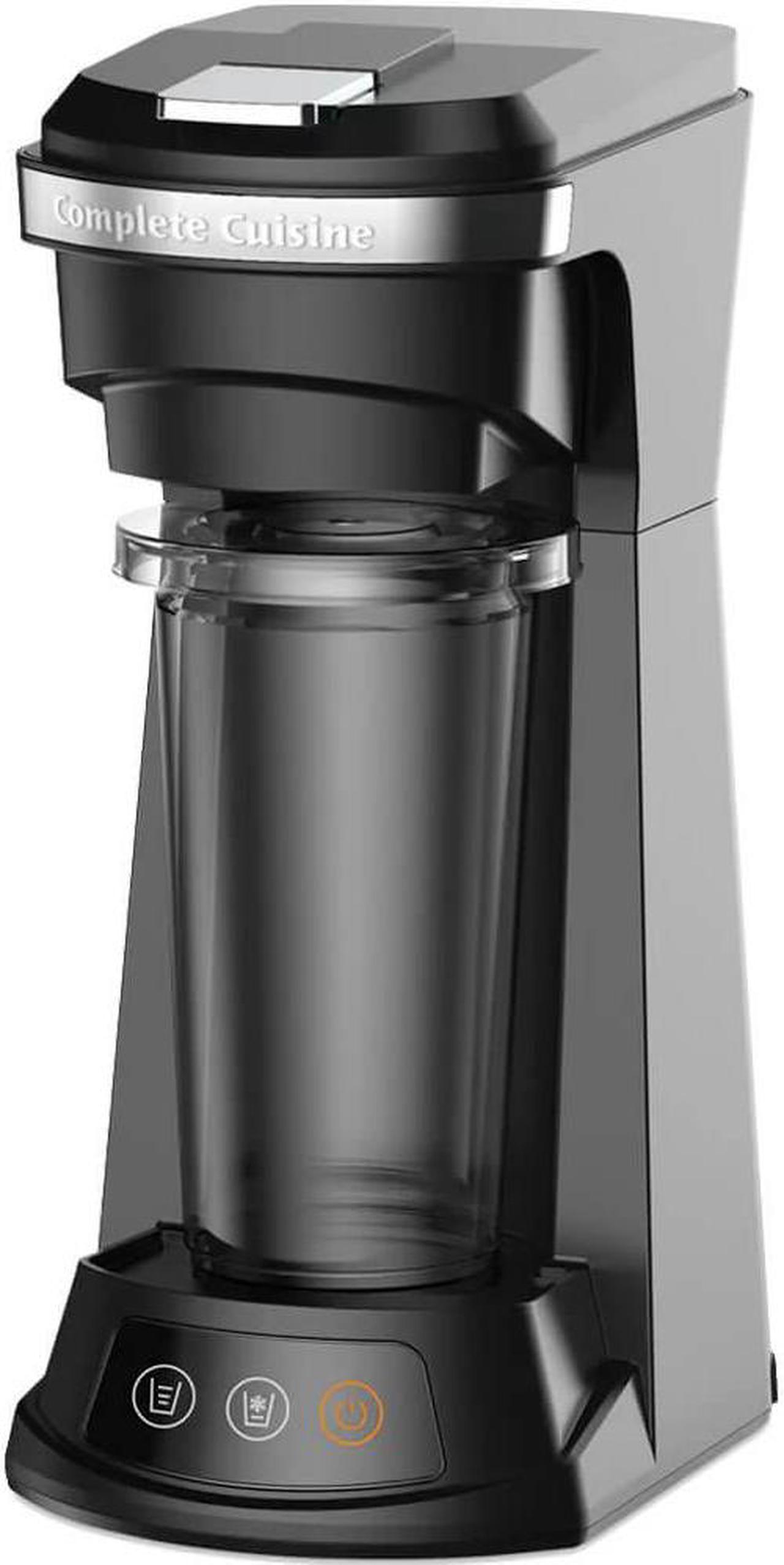Main image of Complete Cuisine CC208RMCKCUP 4-in-1 Hot and Cold Single Serve Pod and Grounds Coffee Maker