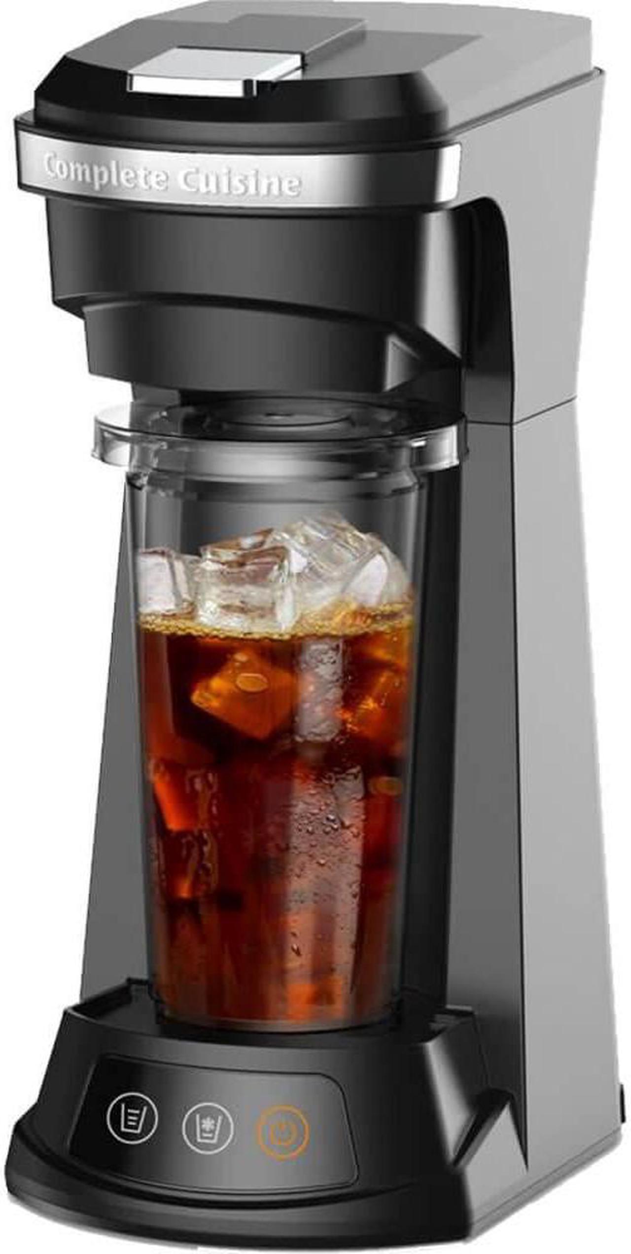 Alt view image 2 of 3 - Complete Cuisine CC208RMCKCUP 4-in-1 Hot and Cold Single Serve Pod and Grounds Coffee Maker