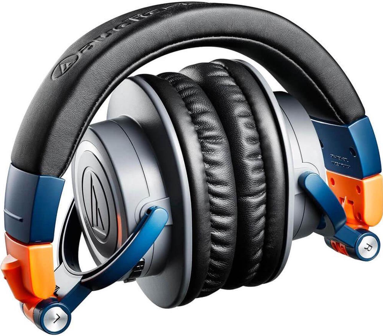 Alt view image 3 of 5 - Audio Technica ATHM50XBT2LA ATH-M50xBT2 LAB Limited Edition Over-Ear Wireless Headphones