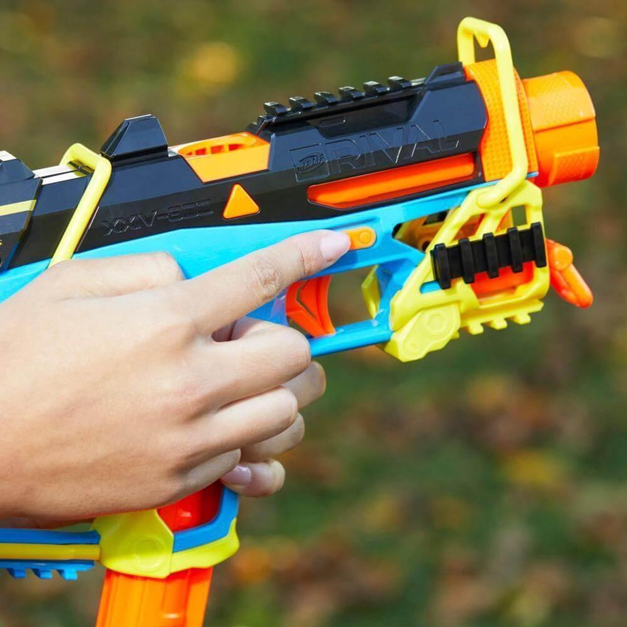 Alt view image 5 of 7 - Hasbro F8444 Nerf Rival Mirage XXIV-800 Blaster