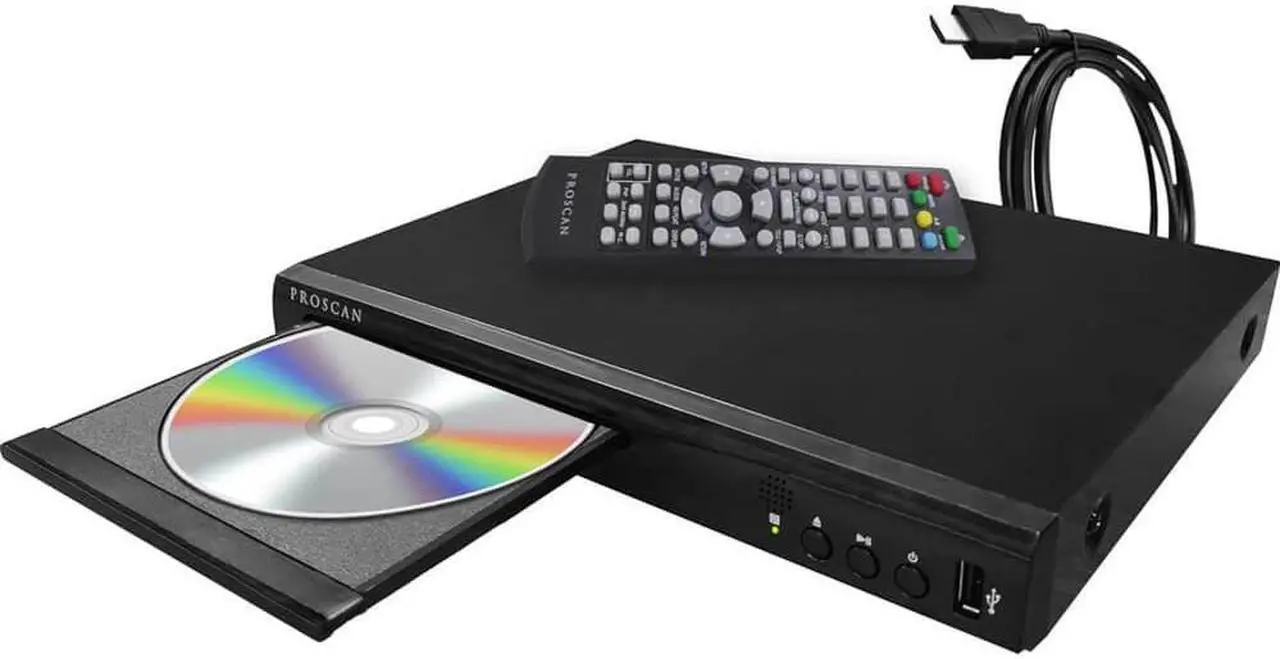 Alt view image 2 of 4 - Proscan PDVD6990 Blu-Ray Player with 6 Ft. HDMI Cable