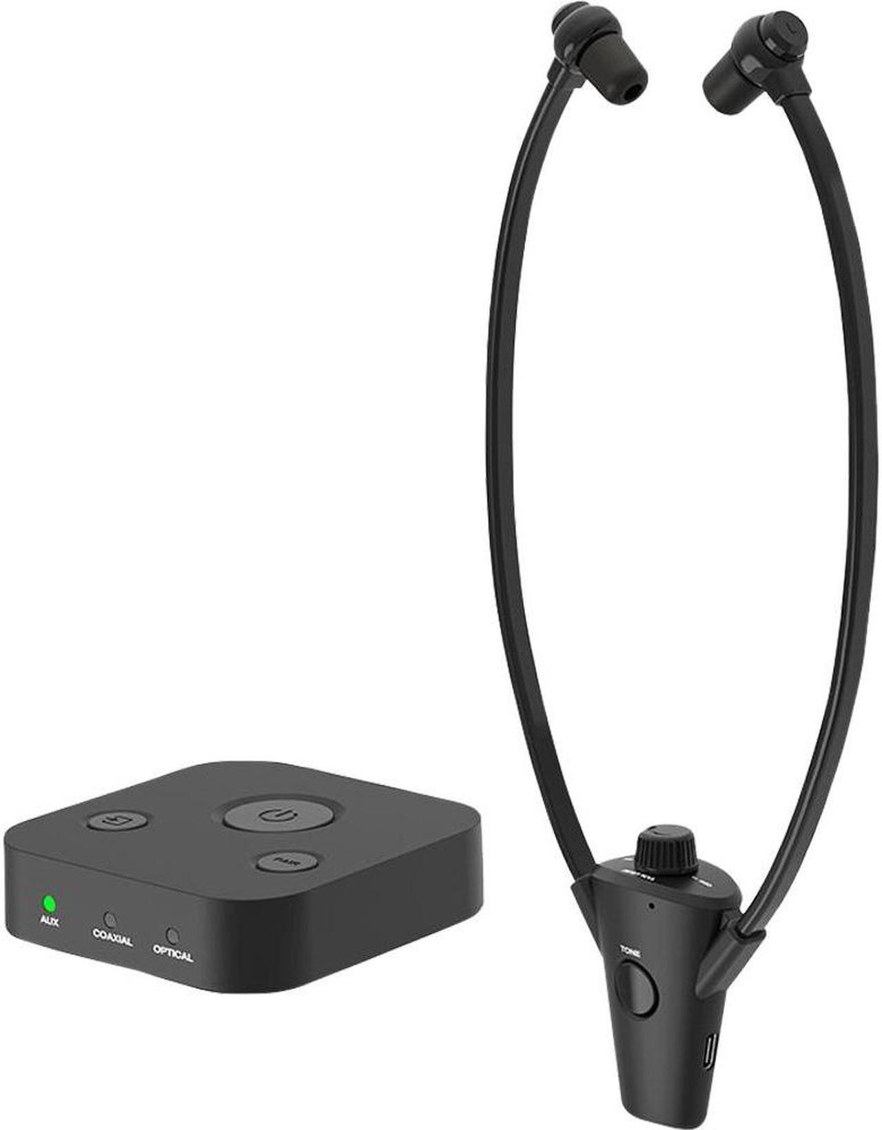 Alt view image 3 of 4 - Acoustic Research ARHTV1T MySound Wireless TV Headset Lite
