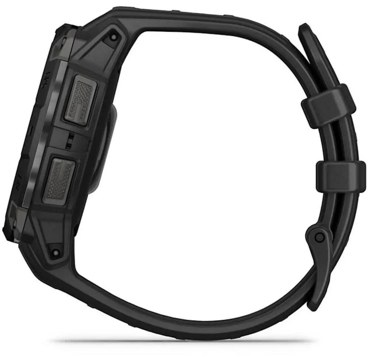 Alt view image 4 of 14 - Garmin Instinct® 3 45mm, AMOLED Display, Rugged Outdoor GPS Smartwatch, Metal-Reinforced Bezel, Built-in Flashlight, Up to 18 Days of Battery Life, Black