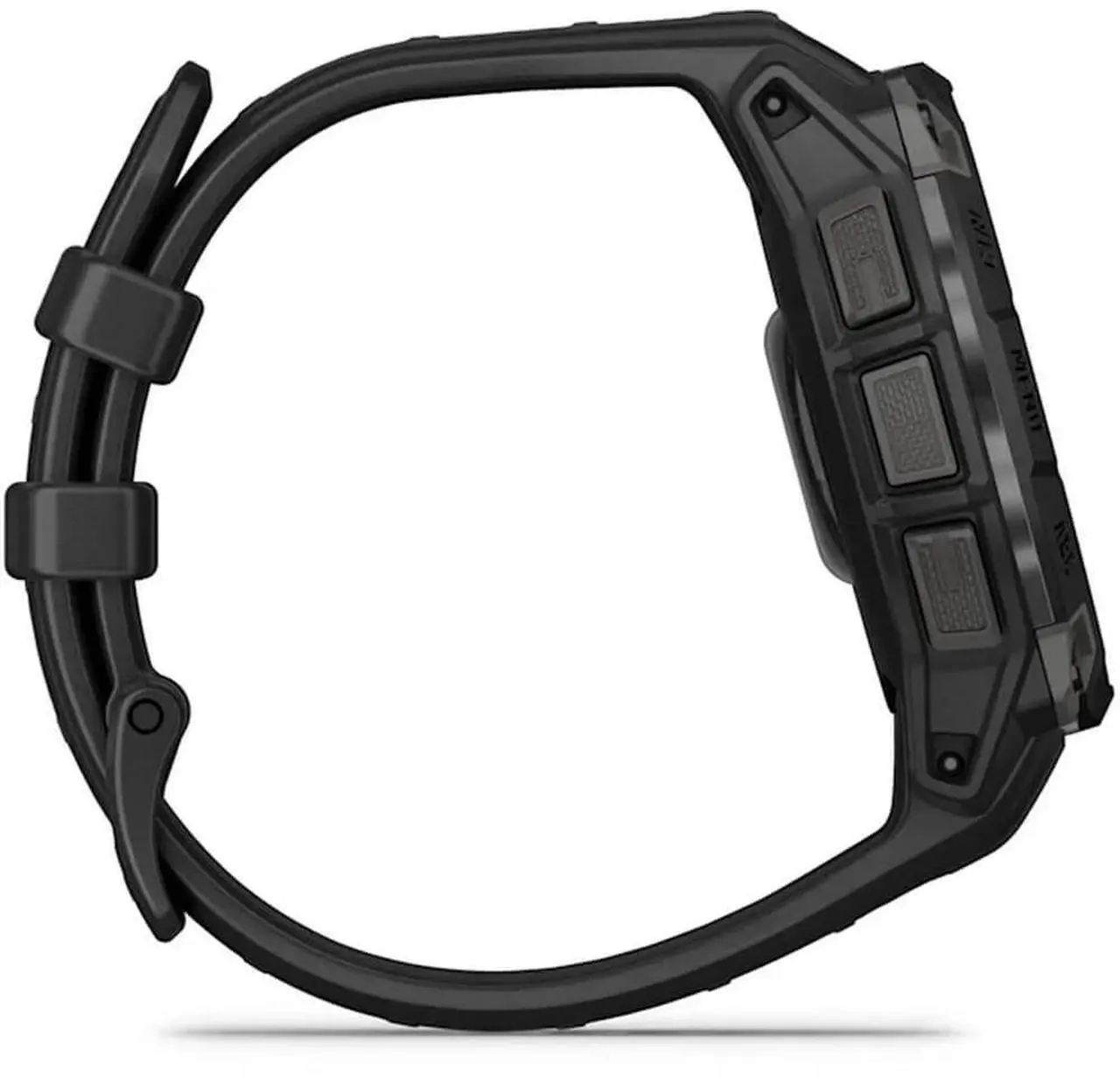 Alt view image 3 of 14 - Garmin Instinct® 3 45mm, AMOLED Display, Rugged Outdoor GPS Smartwatch, Metal-Reinforced Bezel, Built-in Flashlight, Up to 18 Days of Battery Life, Black
