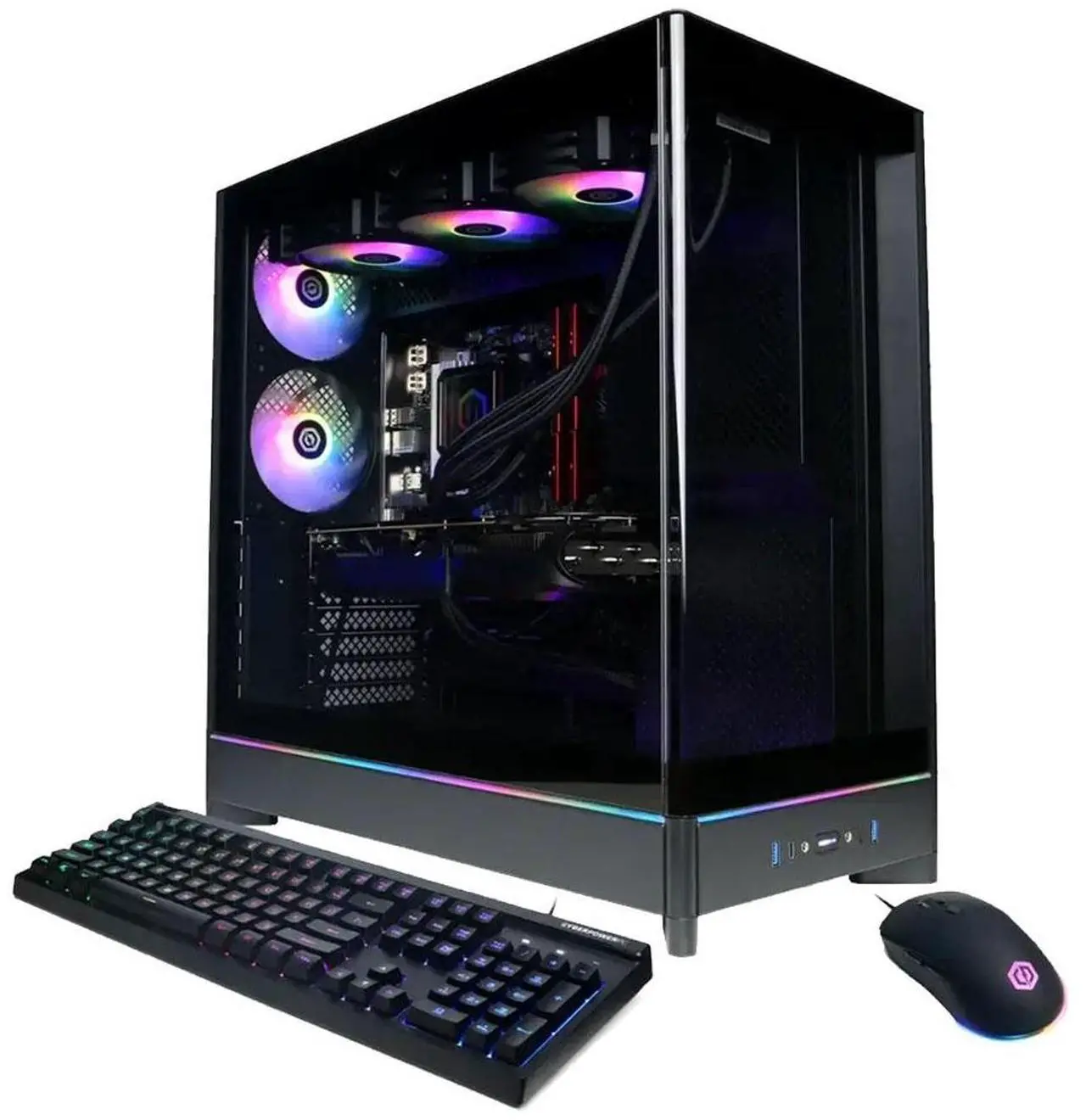 Main image of CYBERPOWERPC SLC11040CPG Gamer Supreme Liquid Gaming Desktop - Ryzen 7 9800X3D - RTX 5080 - 32GB/2TB