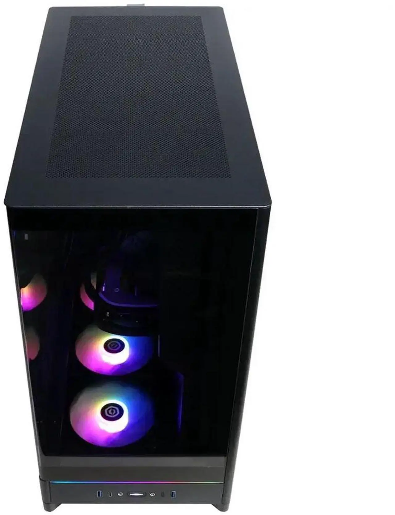 Alt view image 4 of 12 - CYBERPOWERPC SLC11040CPG Gamer Supreme Liquid Gaming Desktop - Ryzen 7 9800X3D - RTX 5080 - 32GB/2TB