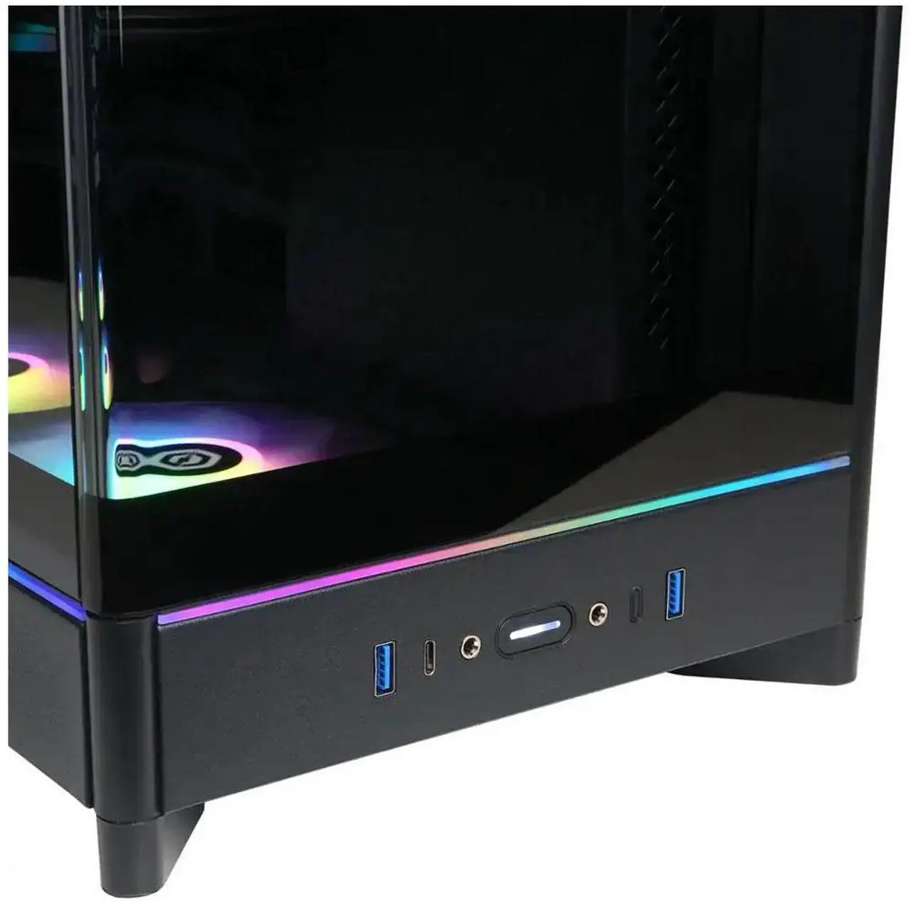 Alt view image 7 of 12 - CYBERPOWERPC SLC11040CPG Gamer Supreme Liquid Gaming Desktop - Ryzen 7 9800X3D - RTX 5080 - 32GB/2TB