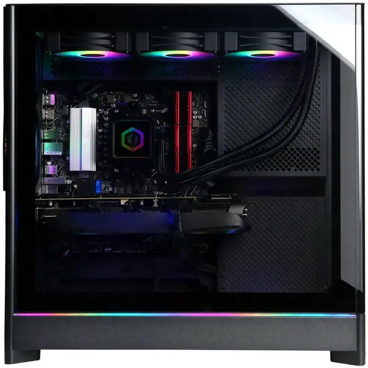 Alt view image 6 of 12 - CYBERPOWERPC SLC11040CPG Gamer Supreme Liquid Gaming Desktop - Ryzen 7 9800X3D - RTX 5080 - 32GB/2TB
