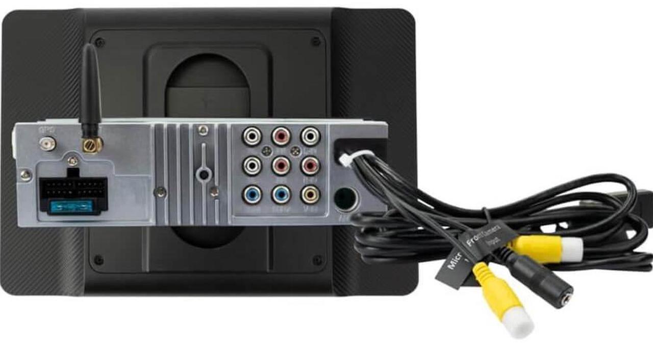 Alt view image 4 of 6 - Dual DCPA1013 10.1 inch Digital Media Receiver with CarPlay and Android Auto