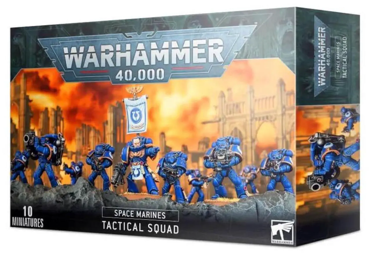 Main image of Games Workshop GW4807 Warhammer 40K Space Marines: Tactical Squad