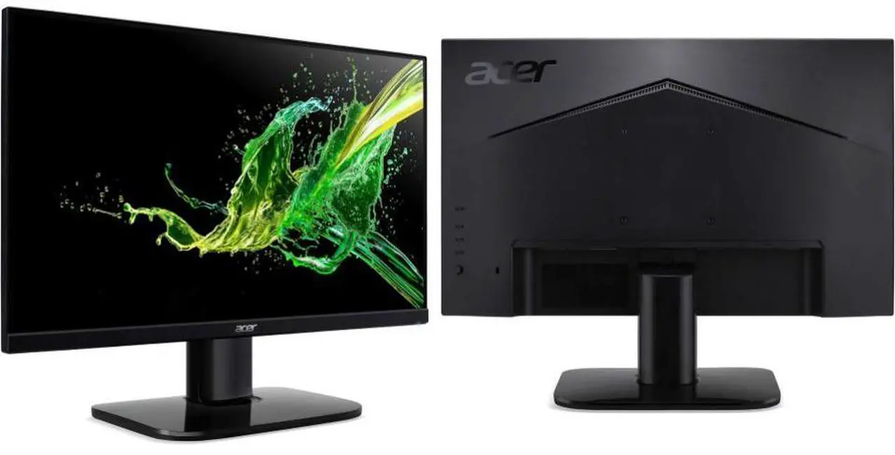 Alt view image 7 of 7 - Acer 23.8 Inch Ebi AMD FreeSync Full HD IPS Monitor with ZeroFrame Design and 1ms Response Time