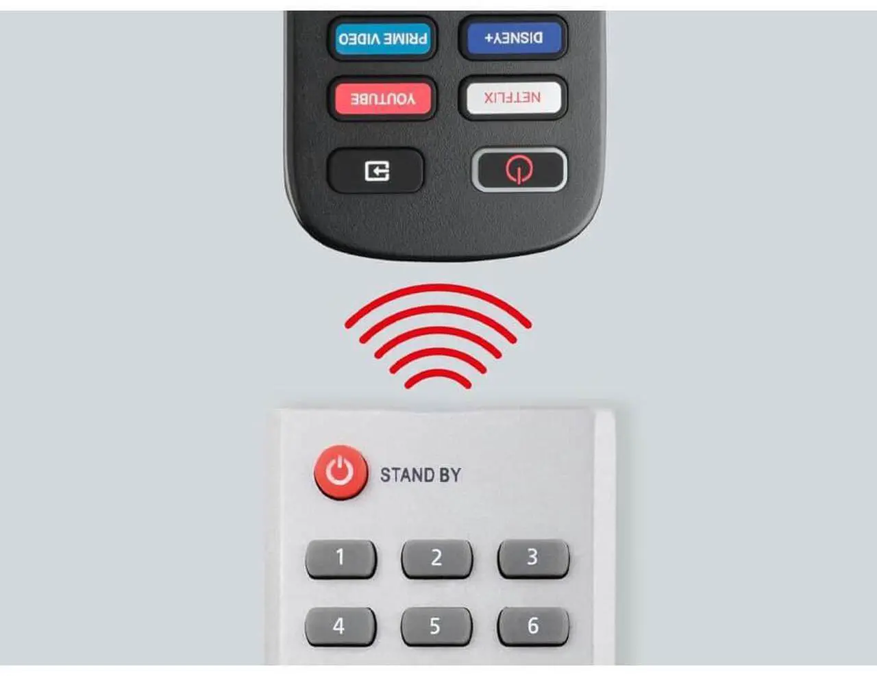 Alt view image 6 of 7 - One For All URC4923 Replacement Remote For Roku TV Remotes