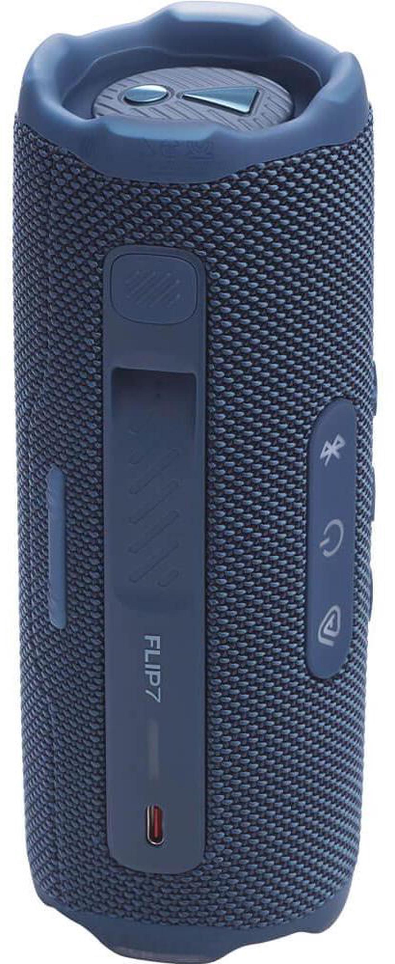 Alt view image 7 of 12 - JBL FLIP7BLU Flip 7 Portable Waterproof Bluetooth Speaker - Blue