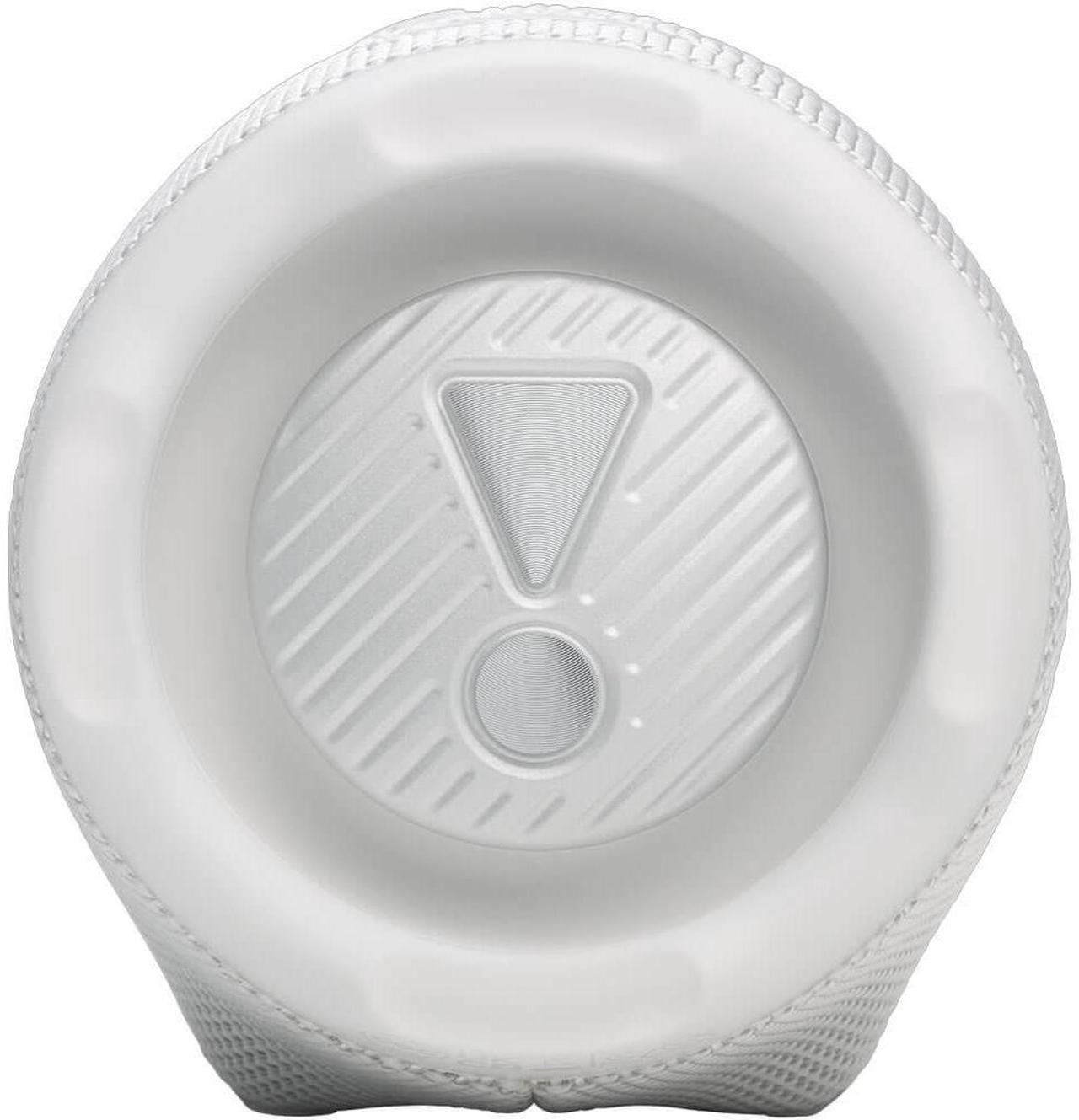 Alt view image 6 of 7 - JBL CHARGE6WHT Charge 6 Portable Waterproof Speaker with Powerbank and Strap - White