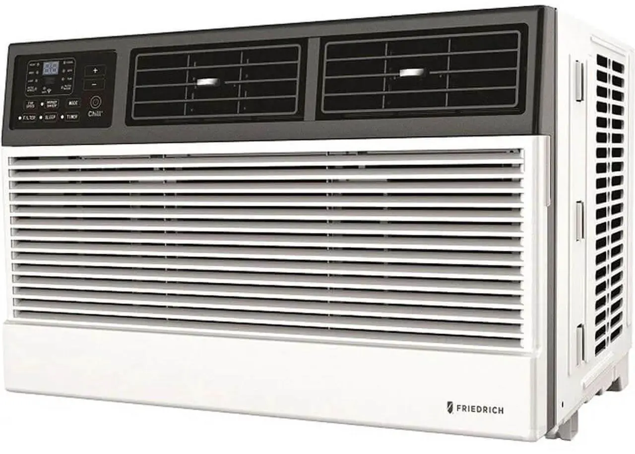 Alt view image 2 of 4 - Friedrich CEW08B11B 8,000 BTU Heat/Cool Window Smart Air Conditioner