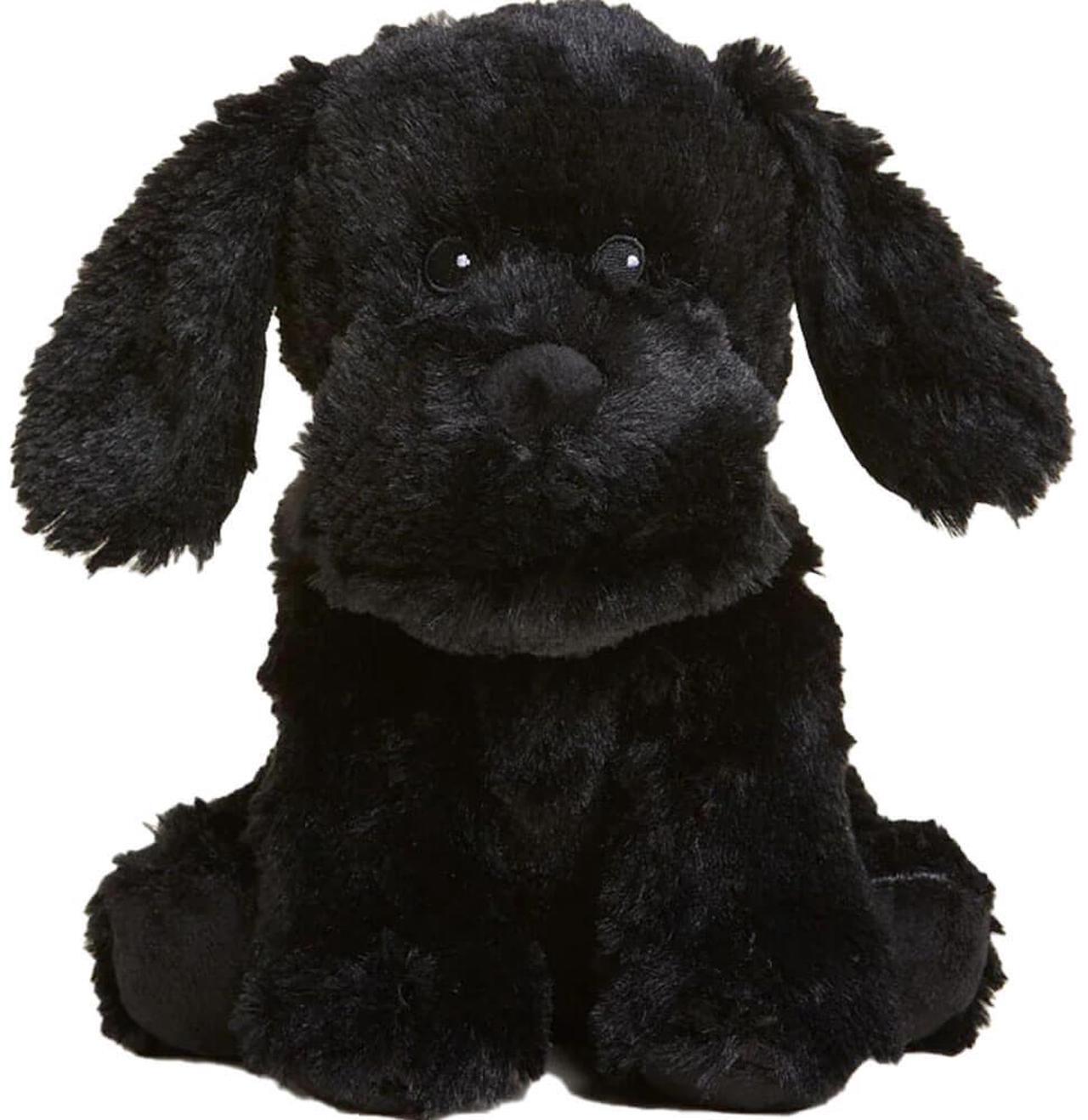 Main image of Warmies CPLABB Microwavable French Lavender Scented Plush Black Labrador