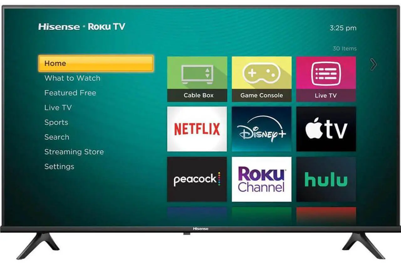 Alt view image 3 of 9 - Hisense 43A4NR 43 inch Class A4 Series FHD Roku Smart TV