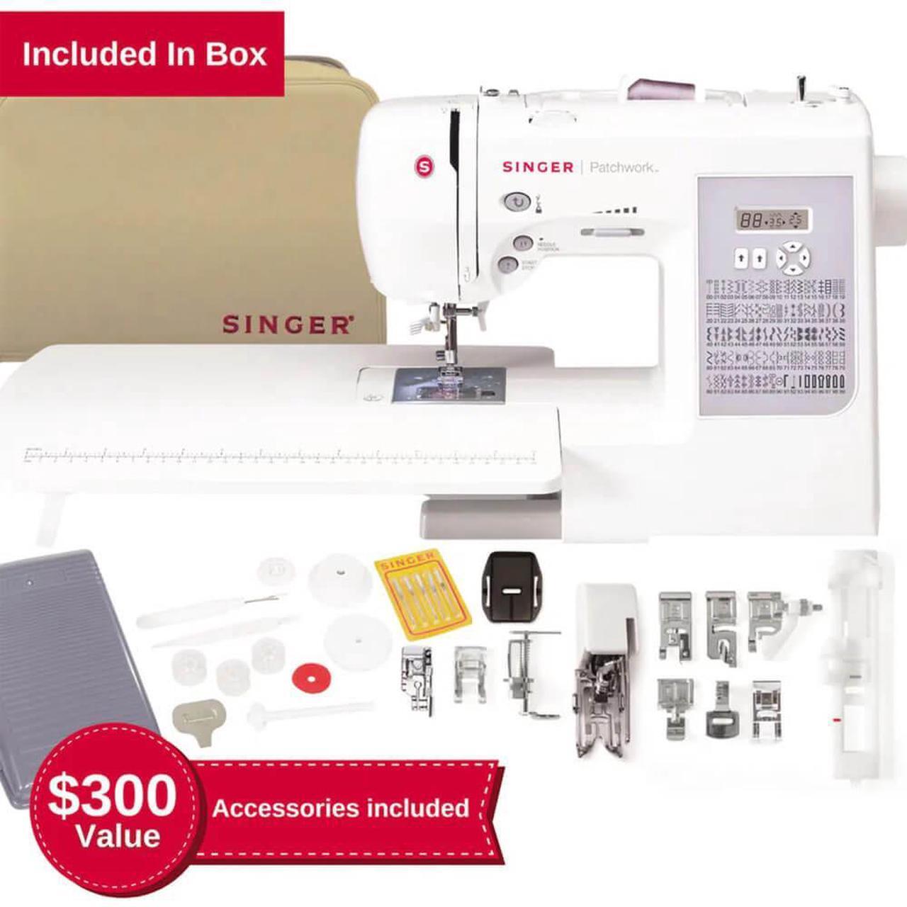 Alt view image 3 of 7 - Singer 7285Q Patchwork Sewing and Quilting Machine