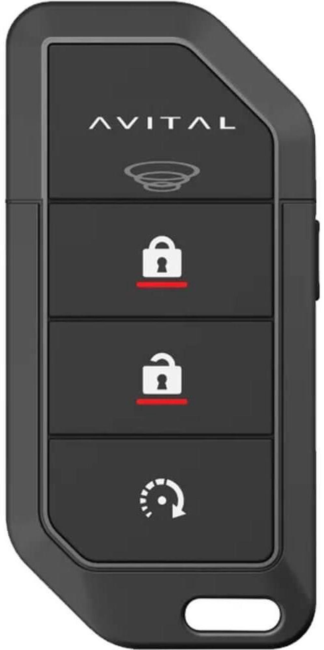 Alt view image 4 of 4 - Avital 4109L 1-Way Remote Start System with Car Alarm