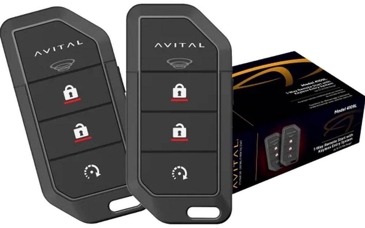 Main image of Avital 4109L 1-Way Remote Start System with Car Alarm