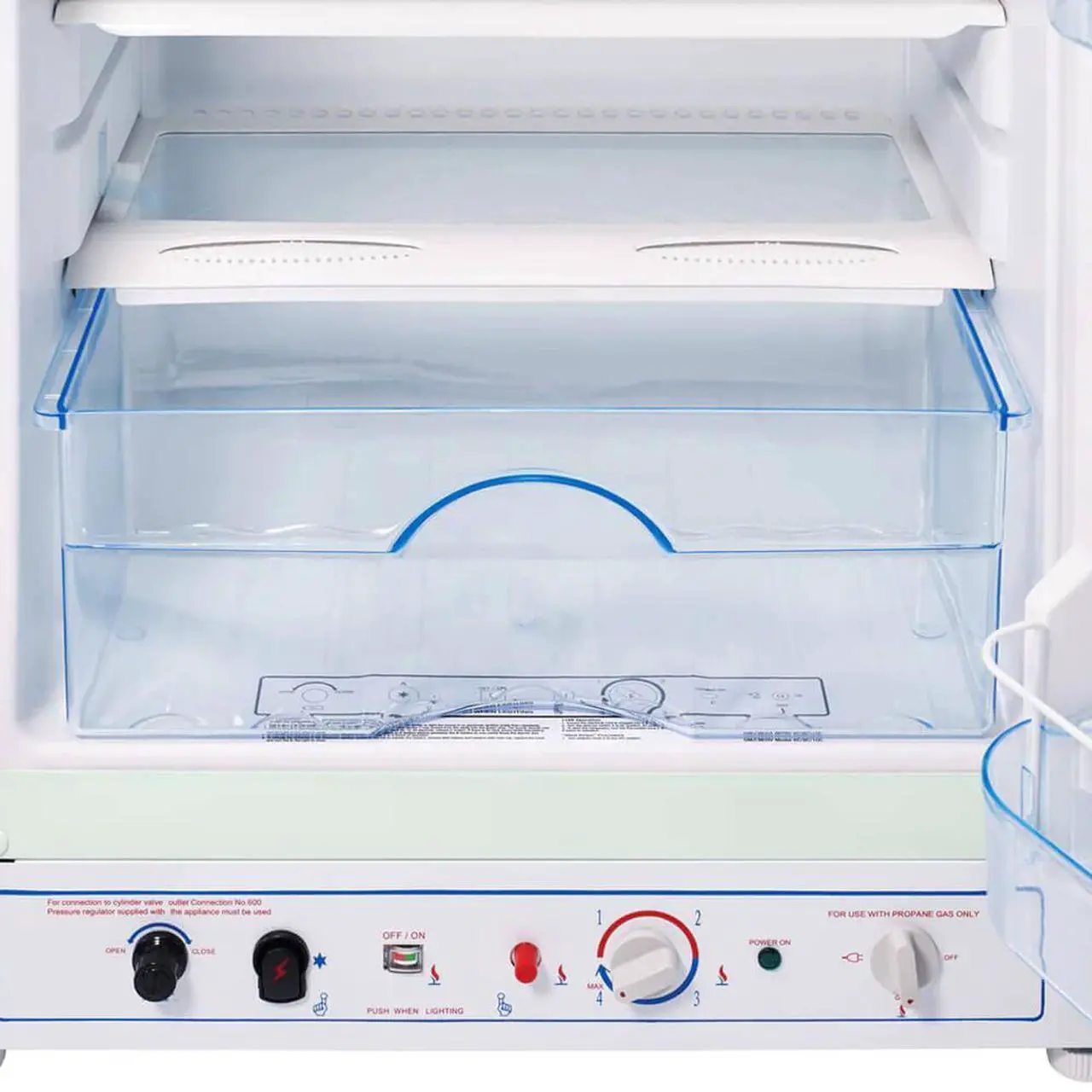 Unique Retro Top Freezer Refrigerator - Thumbnail 3