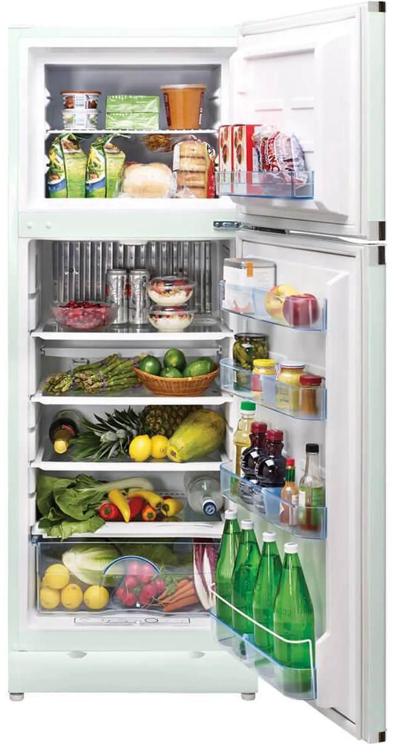 Unique Retro Top Freezer Refrigerator - Thumbnail 2