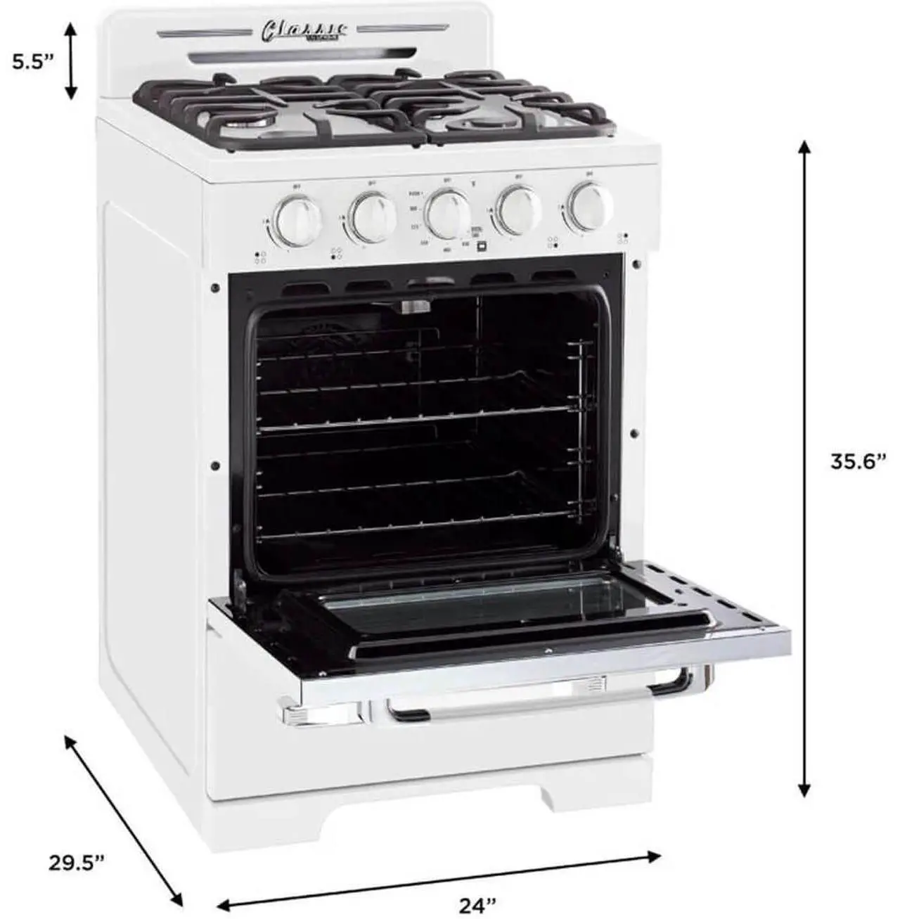 Unique Retro Freestanding Range