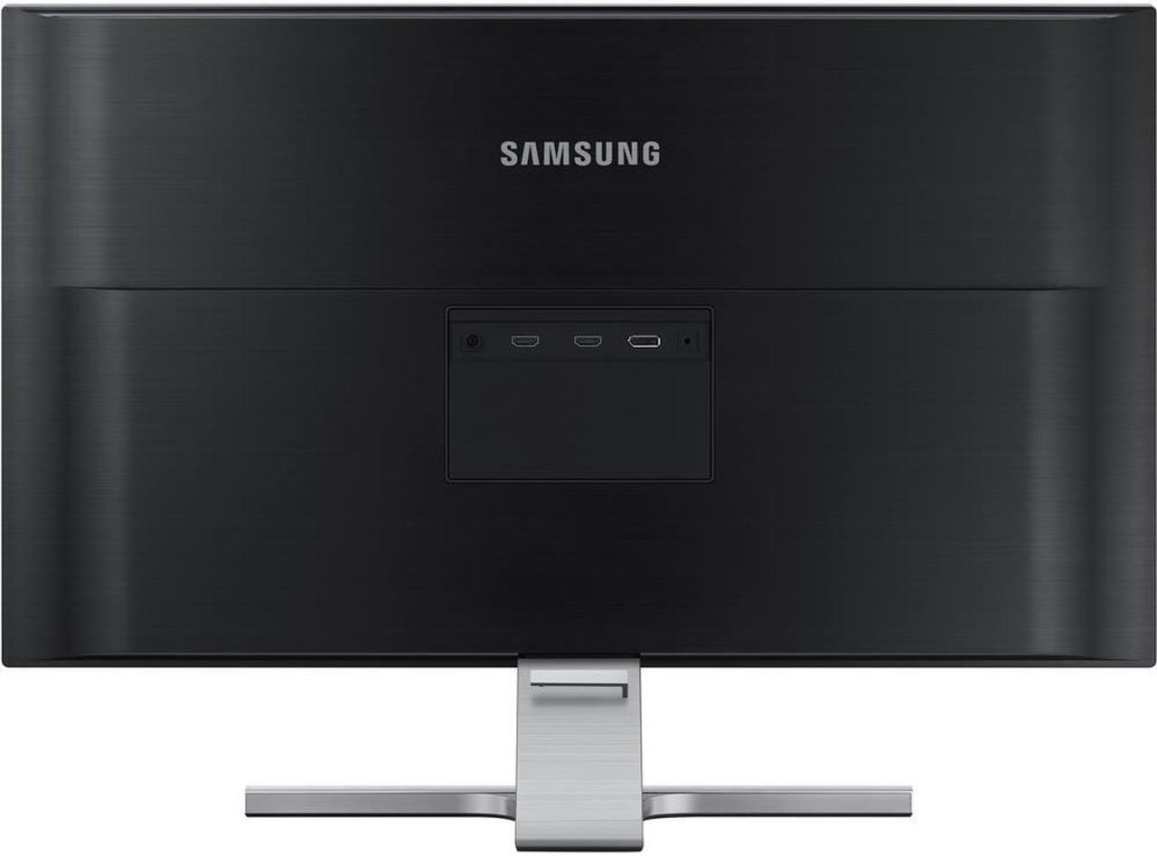Alt view image 9 of 11 - SAMSUNG UD590 Series U28D590D 28" UHD Monitor with Metallic Easel Stand 1ms 4K HDMI Widescreen LED Backlight TN Panel 370 cd/m2 1000:1 - Black