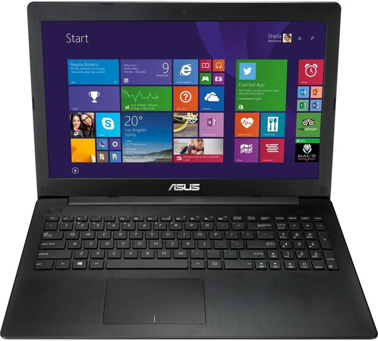 Main image of ASUS Laptop Intel Celeron N2930 4GB Memory 500GB HDD Intel HD Graphics 15.6" Touch Screen Windows 8.1 64-Bit K553MA-DB01TQ