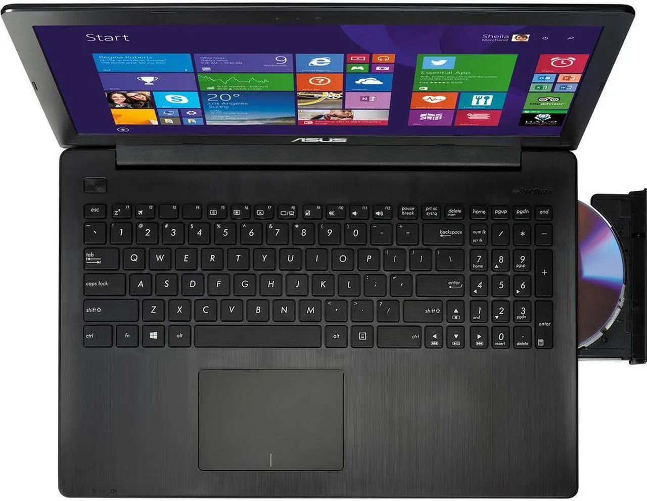 Alt view image 2 of 8 - ASUS Laptop Intel Celeron N2930 4GB Memory 500GB HDD Intel HD Graphics 15.6" Touch Screen Windows 8.1 64-Bit K553MA-DB01TQ