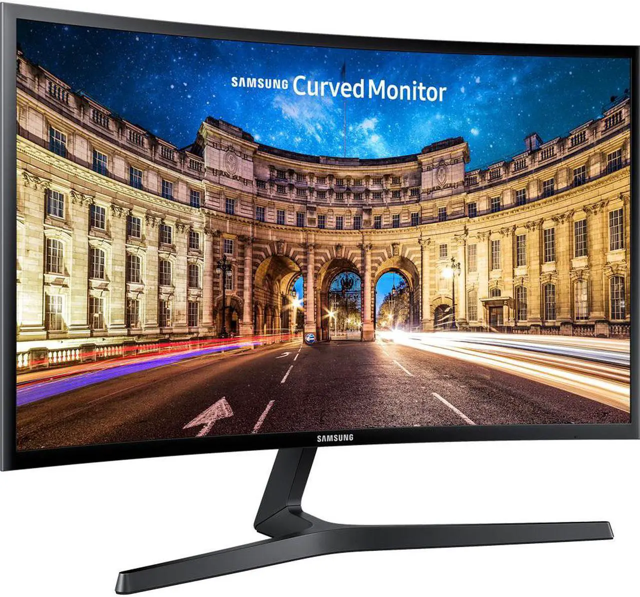 Main image of Samsung 27" CF398 Full HD 1920 x 1080 Curved LED Monitor HDMI, DisplayPort