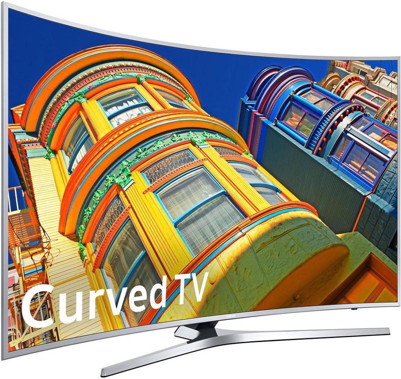 Alt view image 3 of 12 - Samsung UN55KU6500 Curved 55-Inch 4K Ultra HD Smart LED TV (2016 Model)